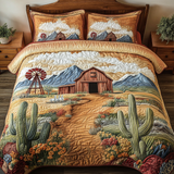 Set di Biancheria da Letto Trapuntata 3 Pezzi Strade di Dusty