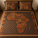 Set di Biancheria da Letto Trapuntata 3 Pezzi Terra di Tone di Africa