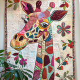Giraffa Elegante Coperta Trapuntata