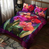 Set di Biancheria da Letto Trapuntata 3 Pezzi Elegante Bloomscape