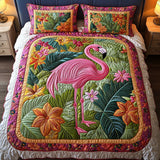 Set di Biancheria da Letto Trapuntata 3 Pezzi Stormo Elegante
