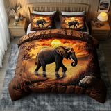 Set di Biancheria da Letto Trapuntata 3 Pezzi Grazia dell'Elefante