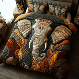 Set di Biancheria da Letto Trapuntata 3 Pezzi Grazia dell'Elefante