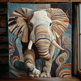Elefante Coperta Trapuntata