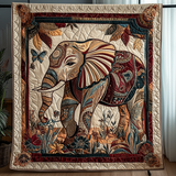 Eredità dell'Elefante Coperta Trapuntata