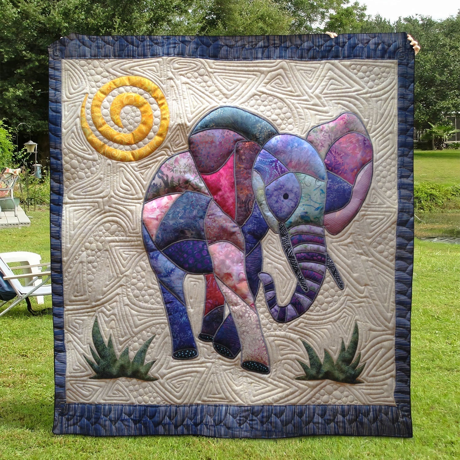 Maestà dell'Elefante Coperta Trapuntata