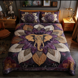 Set di Biancheria da Letto Trapuntata 3 Pezzi Elefante di Symbol