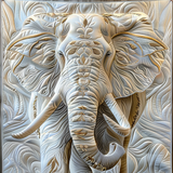 Saggezza dell'Elefante Coperta Trapuntata
