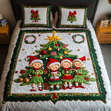 Set di Biancheria da Letto Trapuntata 3 Pezzi Sogni dell'Elfo