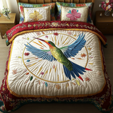 Set di Biancheria da Letto Trapuntata 3 Pezzi Grazia Smeralda