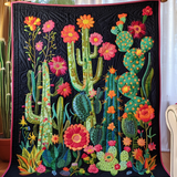 Giardino del Deserto Incantato Coperta Trapuntata