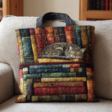 Libro Incantato Borsa Tote Trapuntata