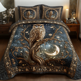 Set di Biancheria da Letto Trapuntata 3 Pezzi Ramo Incantato