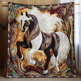 Equino Incantato Coperta Trapuntata
