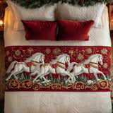 Cavalli Incantati Runner da Letto Trapuntato