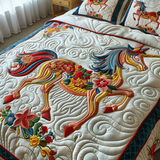 Set di Biancheria da Letto Trapuntata 3 Pezzi Miraggio Incantato