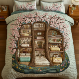 Set di Biancheria da Letto Trapuntata 3 Pezzi Riposo Incantato