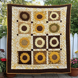 Fioritura Infinita Coperta Trapuntata