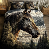 Set di Biancheria da Letto Trapuntata 3 Pezzi Sogni di Equine