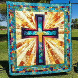 Croce Eterna Coperta Trapuntata