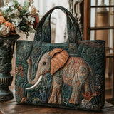 Elefante Eterno Borsa Tote Trapuntata
