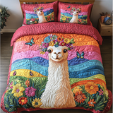 Set di Biancheria da Letto Trapuntata 3 Pezzi Grazia Eterna