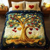 Set di Biancheria da Letto Trapuntata 3 Pezzi Eterno Shade