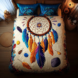 Set di Biancheria da Letto Trapuntata 3 Pezzi Armonia Eterea