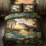 Set di Biancheria da Letto Trapuntata 3 Pezzi Cacciatore di Everglades