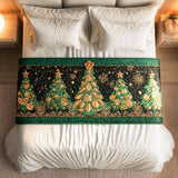 Bagliore Sempreverde Runner da Letto Trapuntato