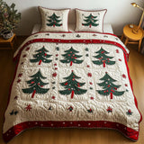 Set di Biancheria da Letto Trapuntata 3 Pezzi Armonia Sempreverde