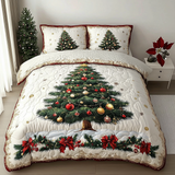 Set di Biancheria da Letto Trapuntata 3 Pezzi Viale Sempreverde
