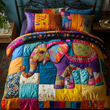Set di Biancheria da Letto Trapuntata 3 Pezzi Comfort Esotico