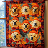 Retriever d'Autunno Coperta Trapuntata