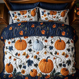Set di Biancheria da Letto Trapuntata 3 Pezzi Fascino dell'Autunno della Campagna