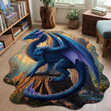 Drago Fantasy Tappeto Sagomato