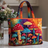 Funghi Fantastici Borsa Tote Trapuntata