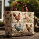 Gallina Fresca di Fattoria Borsa Tote Trapuntata