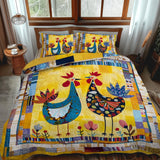Set di Biancheria da Letto Trapuntata 3 Pezzi Casale di Bestie
