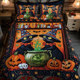 Set di Biancheria da Letto Trapuntata 3 Pezzi Felino di Alchemy
