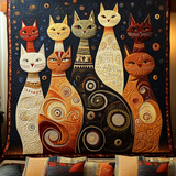 Comfort Felino Coperta Trapuntata