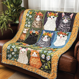 Giardino Felino Coperta Trapuntata