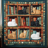 Felino e Finzione Coperta Trapuntata