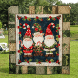 Gnomo Festivo Coperta Trapuntata