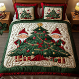 Set di Biancheria da Letto Trapuntata 3 Pezzi Elfo Festivo