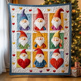 Gnomi Festivi Coperta Trapuntata