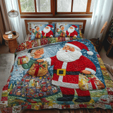 Set di Biancheria da Letto Trapuntata 3 Pezzi Sogni Festivi della Festa