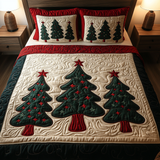 Set di Biancheria da Letto Trapuntata 3 Pezzi Pino Festivo