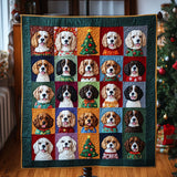 Spaniel Festoso Coperta Trapuntata