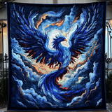 Ascensione Infuocata Coperta Trapuntata